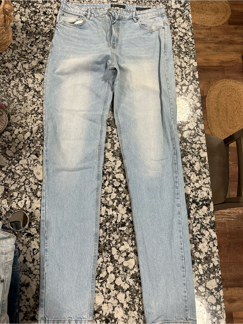 Relaxed tapered American Tall Light Blue Men's Jeans — 38x40